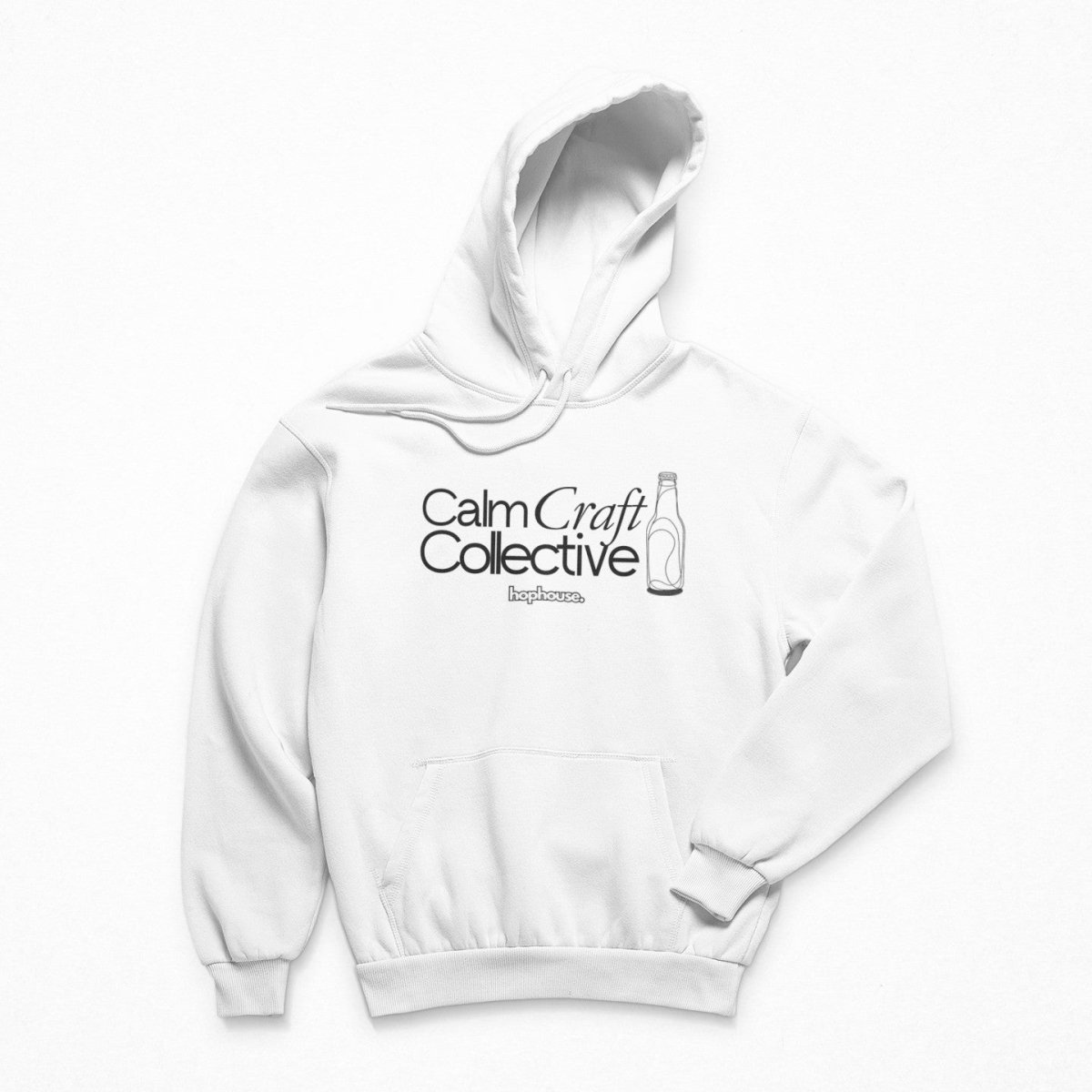 Calm Craft Collective - Hoodie - White or Blue - HOP House - Hoodie
