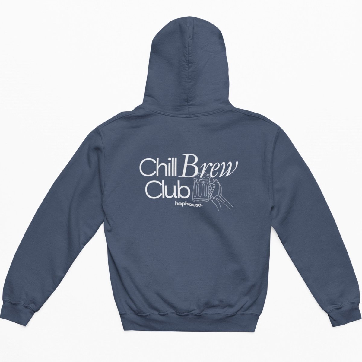 Chill Brew Club - Hoodie - Navy - HOP House - Hoodie
