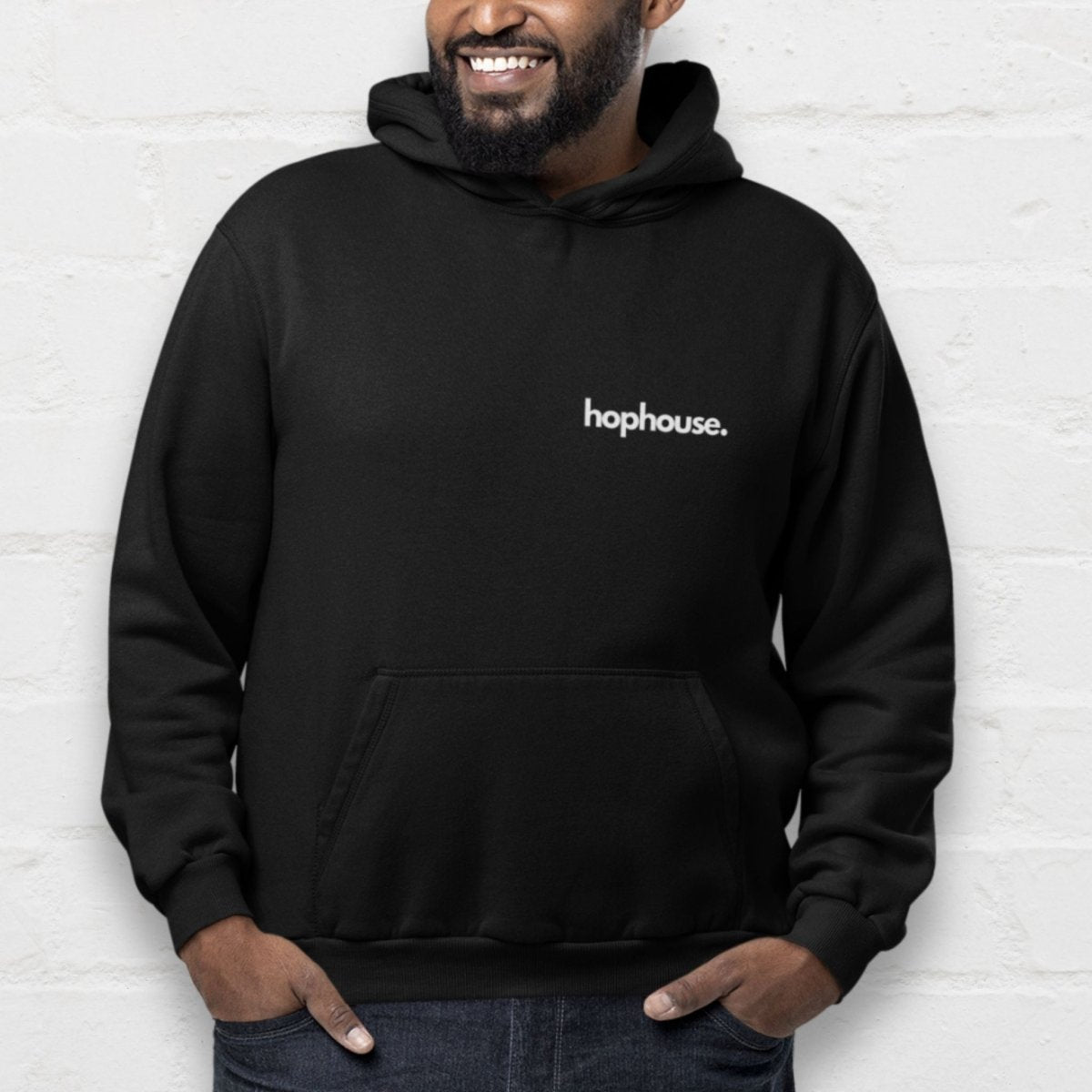 Drink Like A Monk - Hoodie - Black - HOP House - Hoodie