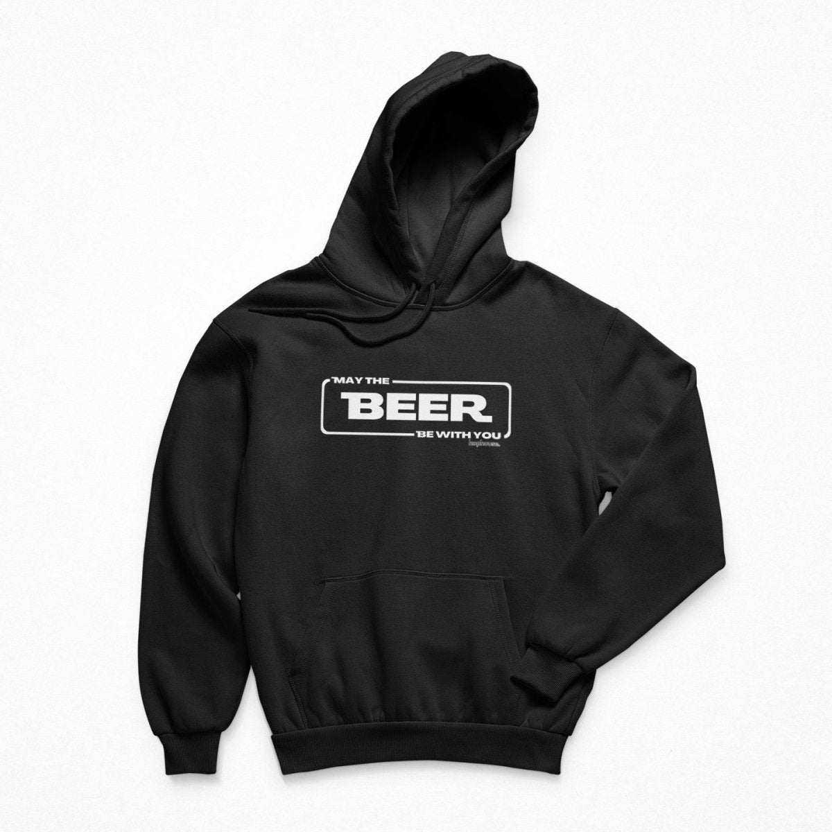 May The Beer Be With You - Hoodie - Black - HOP House - Hoodie
