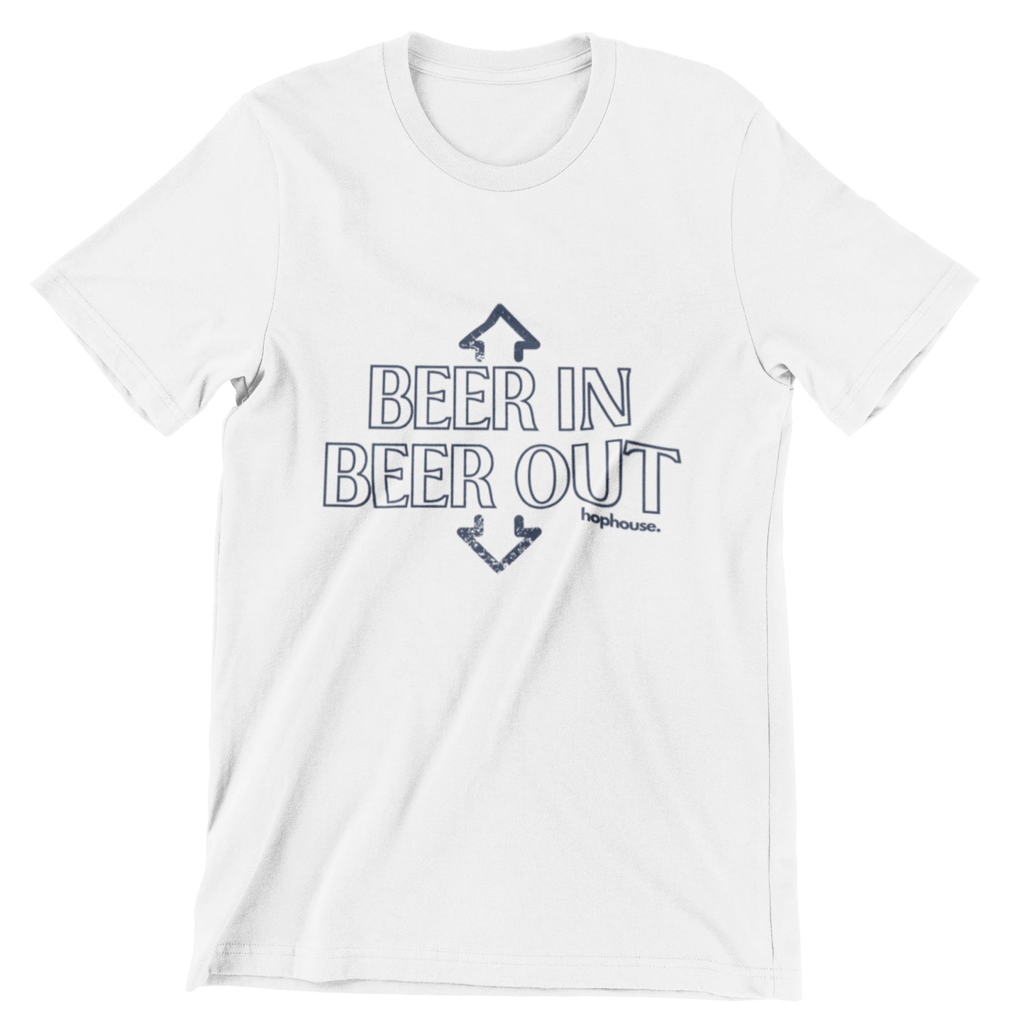 Beer In Beer Out Black - Beer Tshirt