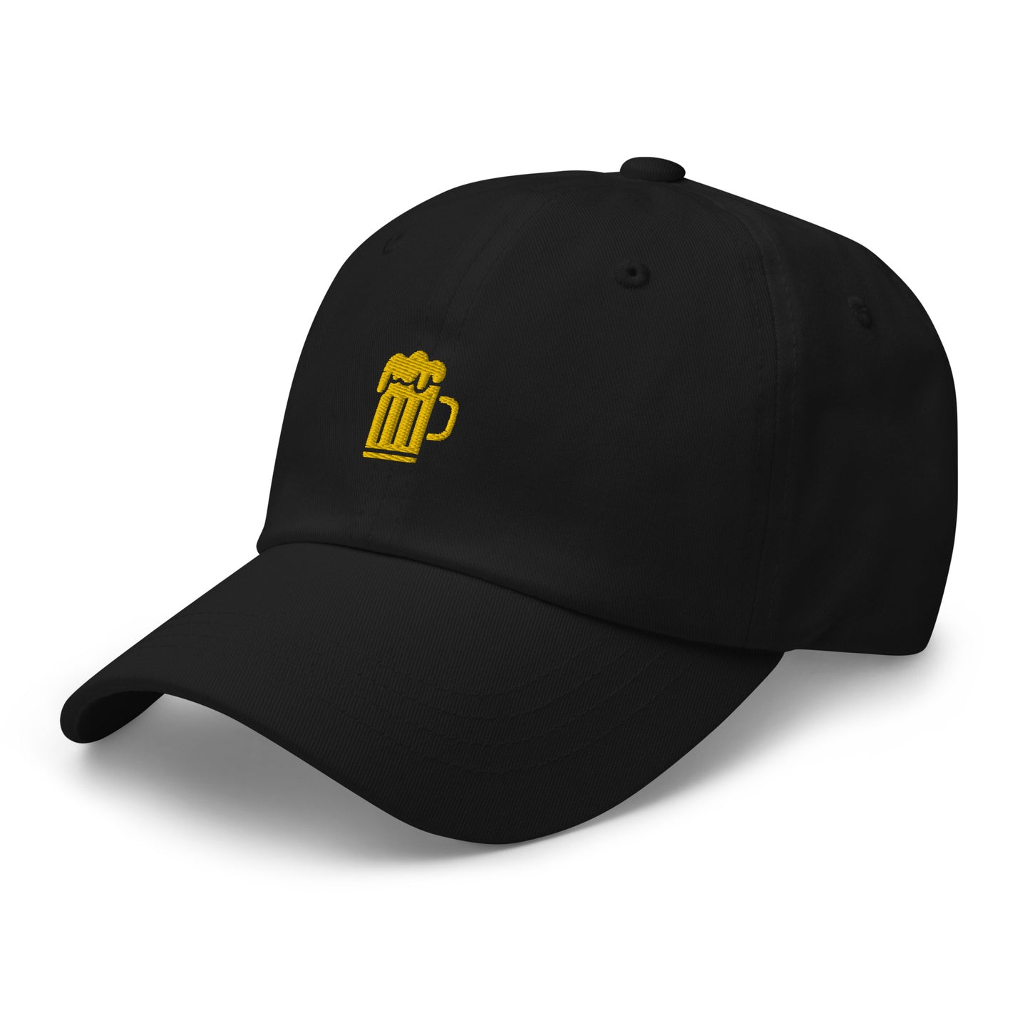 Beer Jug dad hat black front side