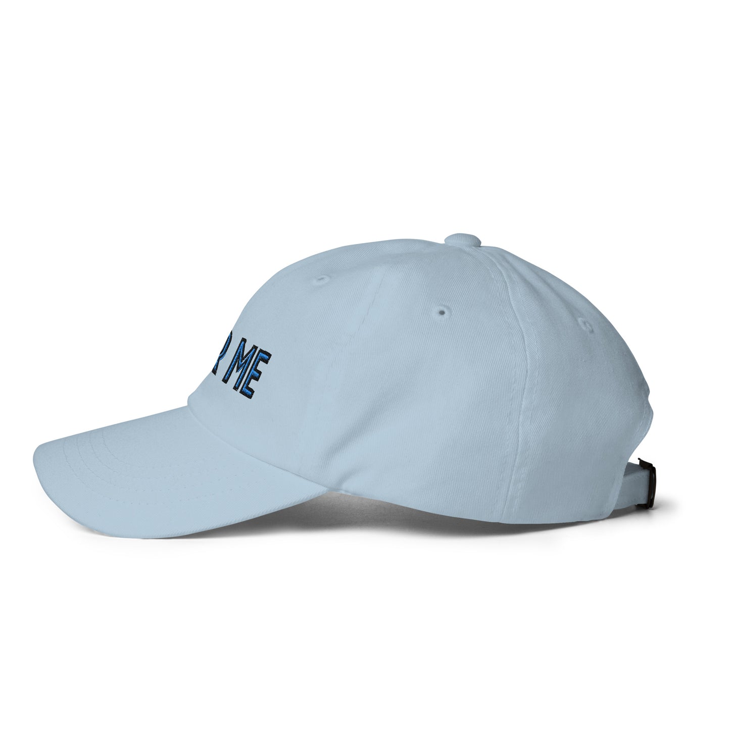 Beer Me dad hat blue side