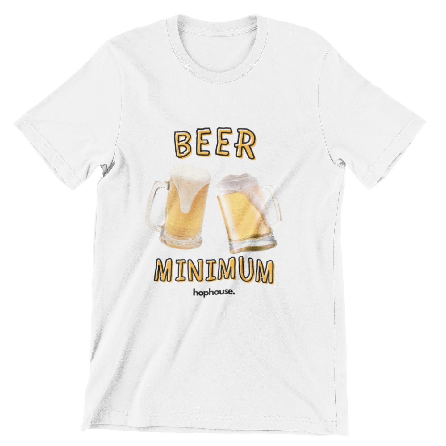 Beer Minimum T Shirt White