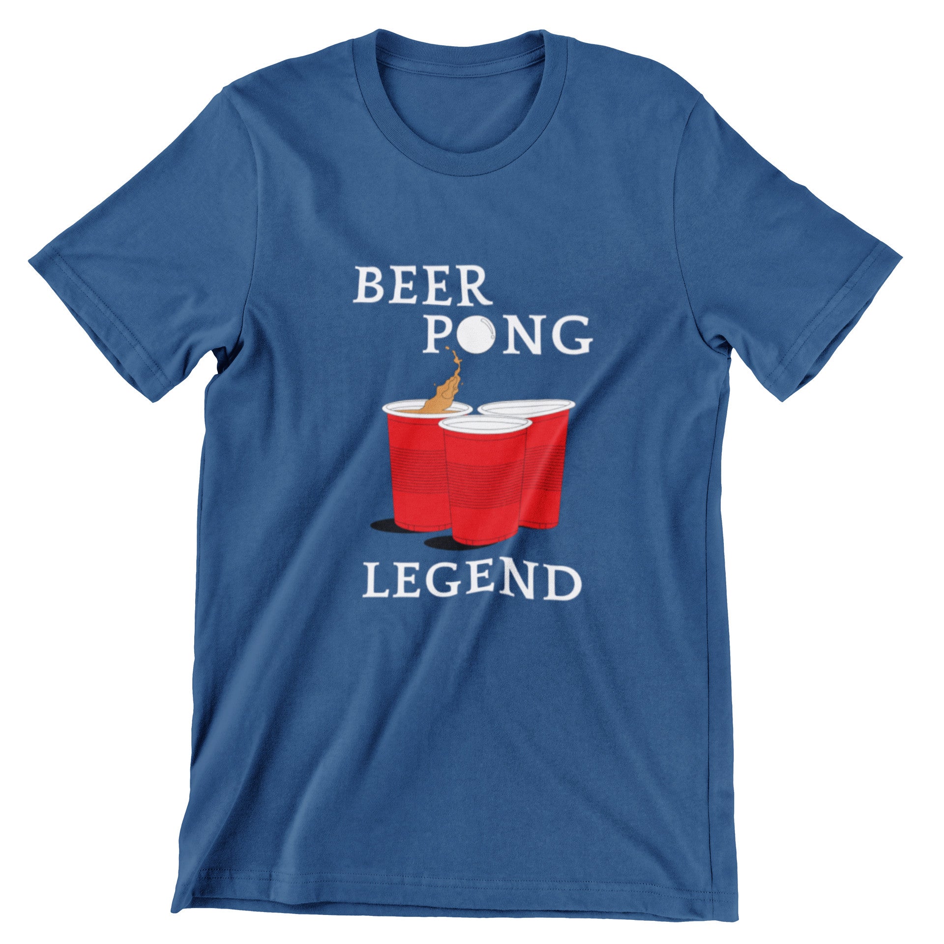 Beer Pong Legend shirt in navy