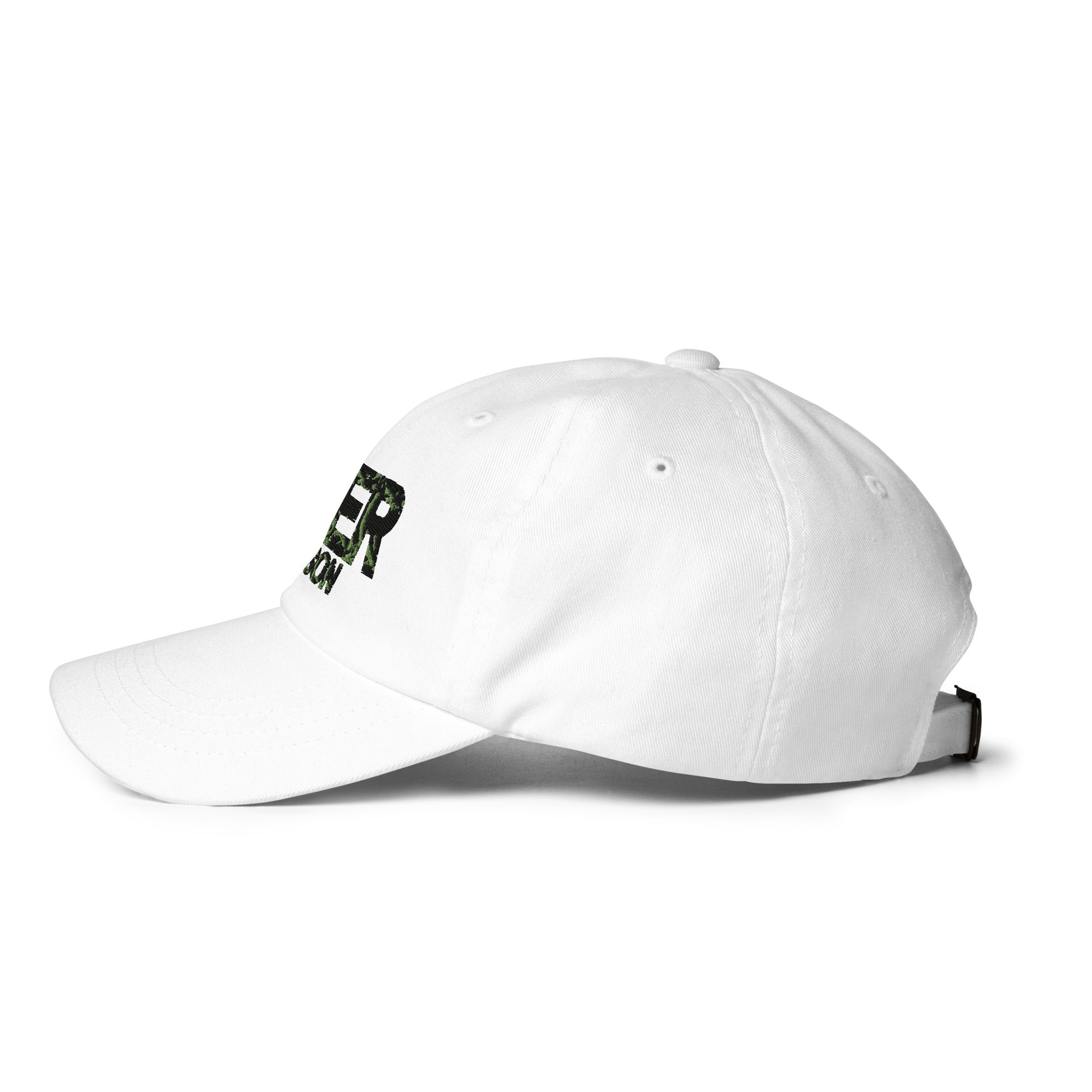 Beer Season dad hat white side