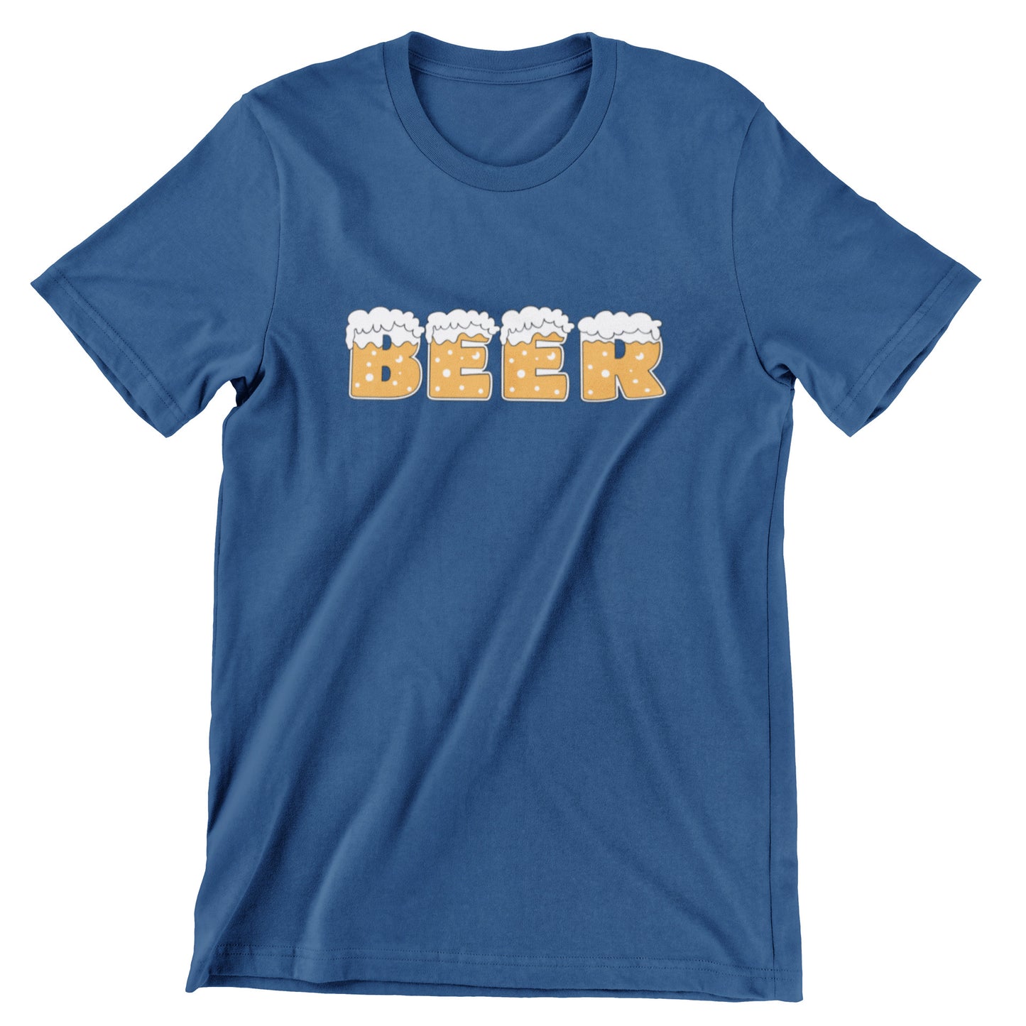 Beer graphic shirt in navy