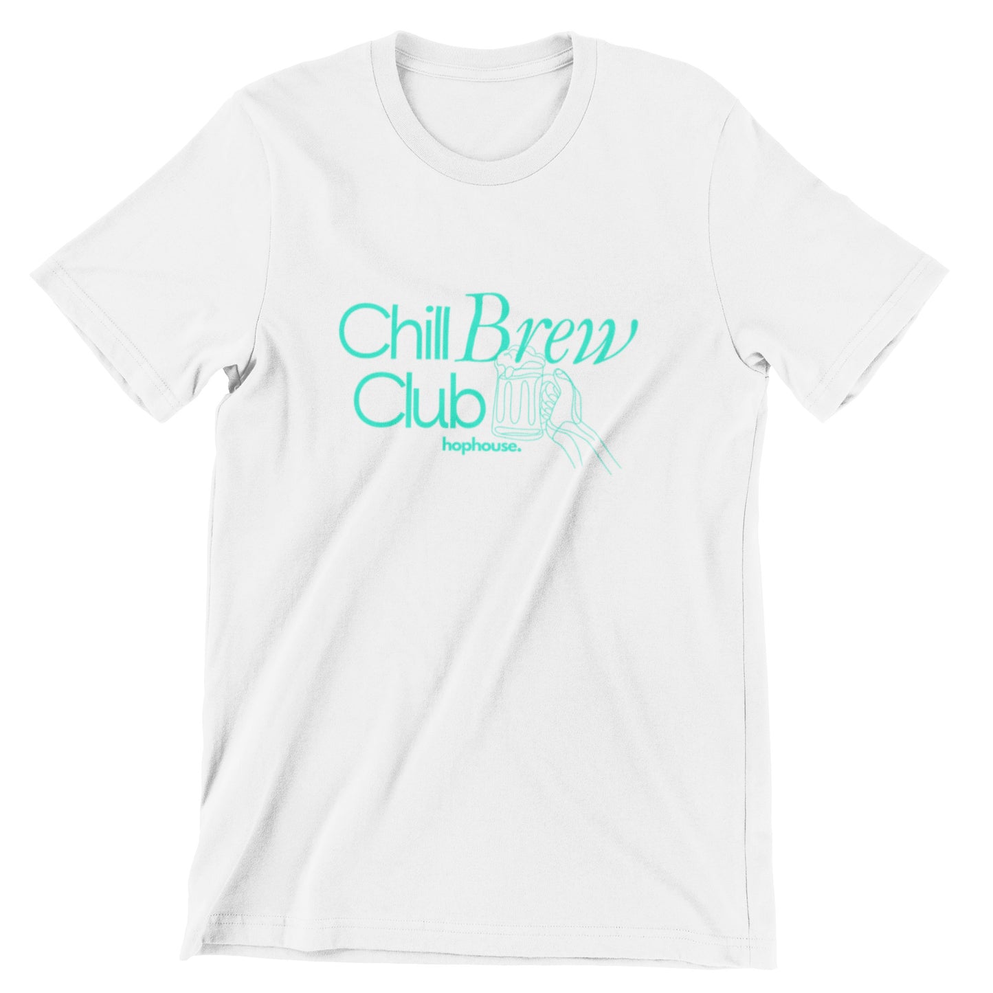 Chill Brew Club White - Beer Tshirt