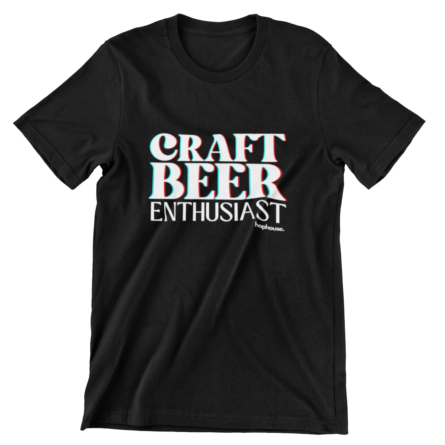 Craft Beer Enthusiast T Shirt Black