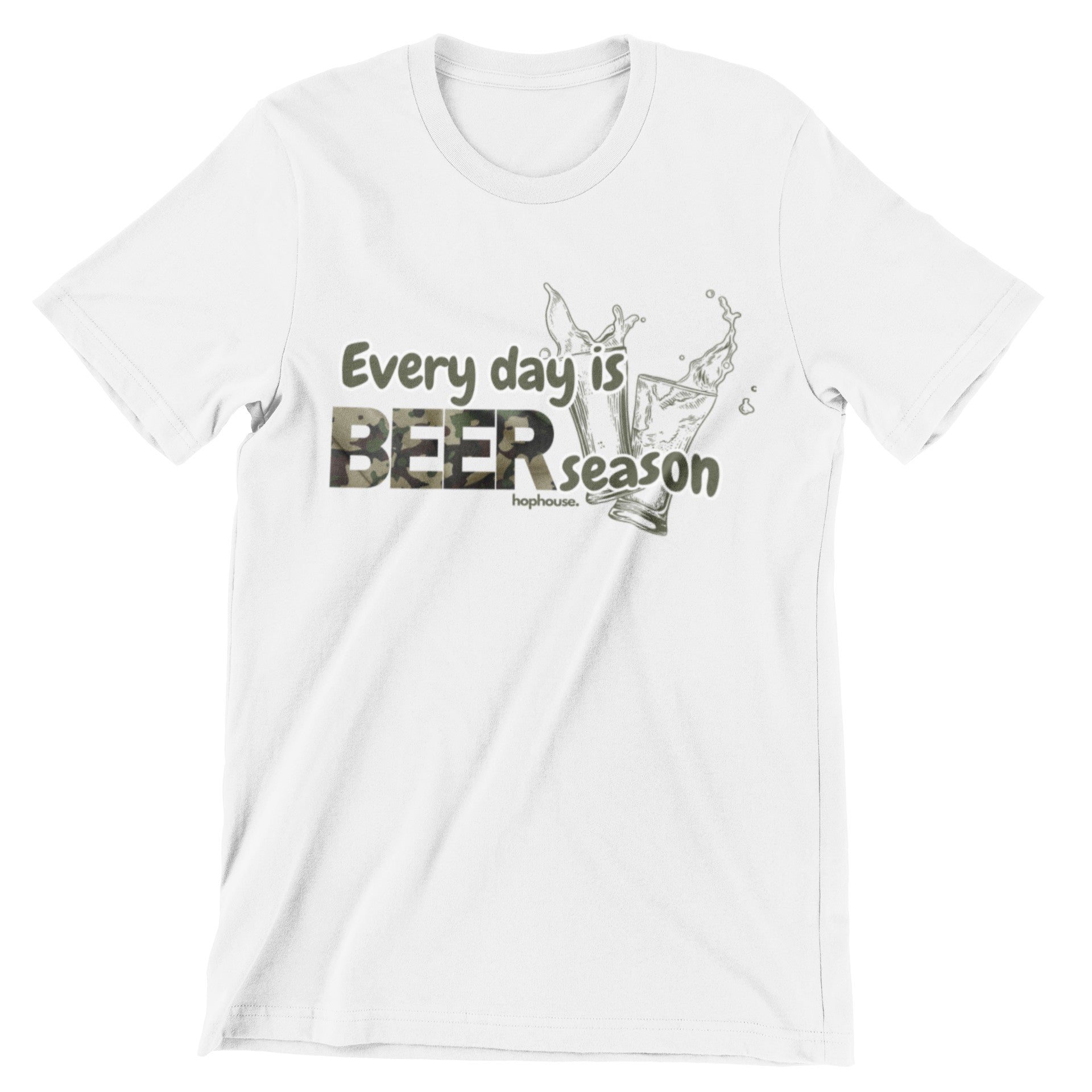 Every Day Is Beer Season T Shirt White