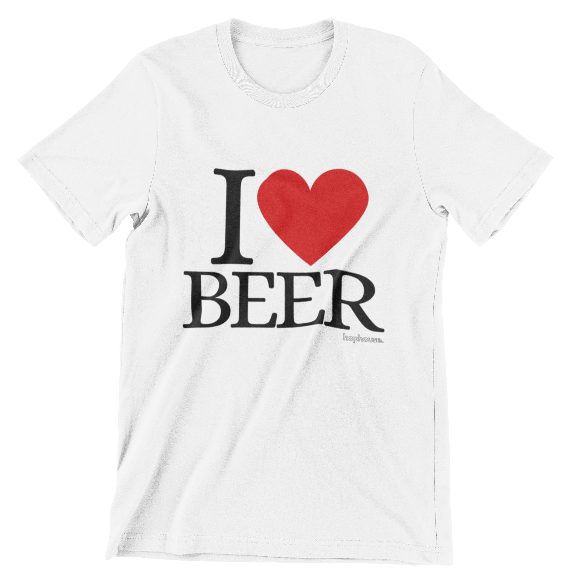 I Heart Beer White - Beer Tshirt