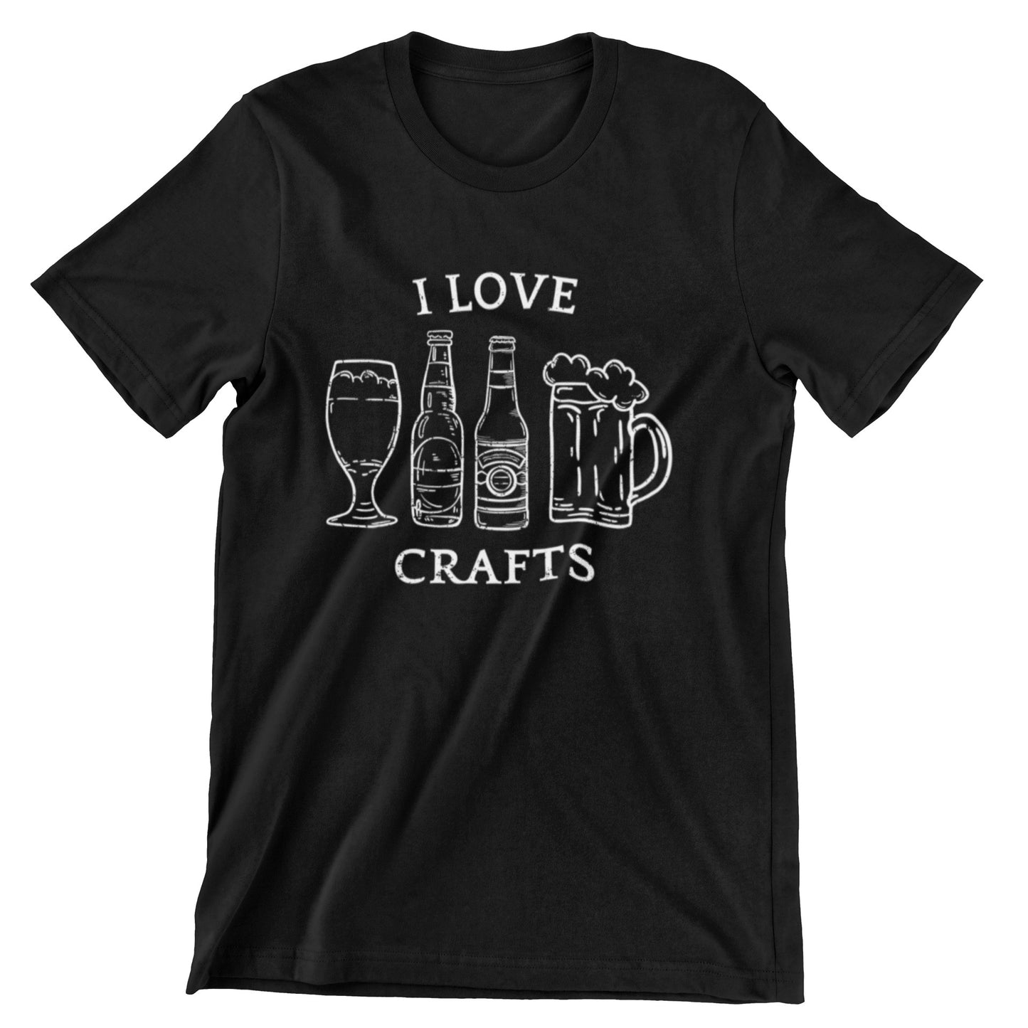 I Love Crafts Beer T Shirt Black