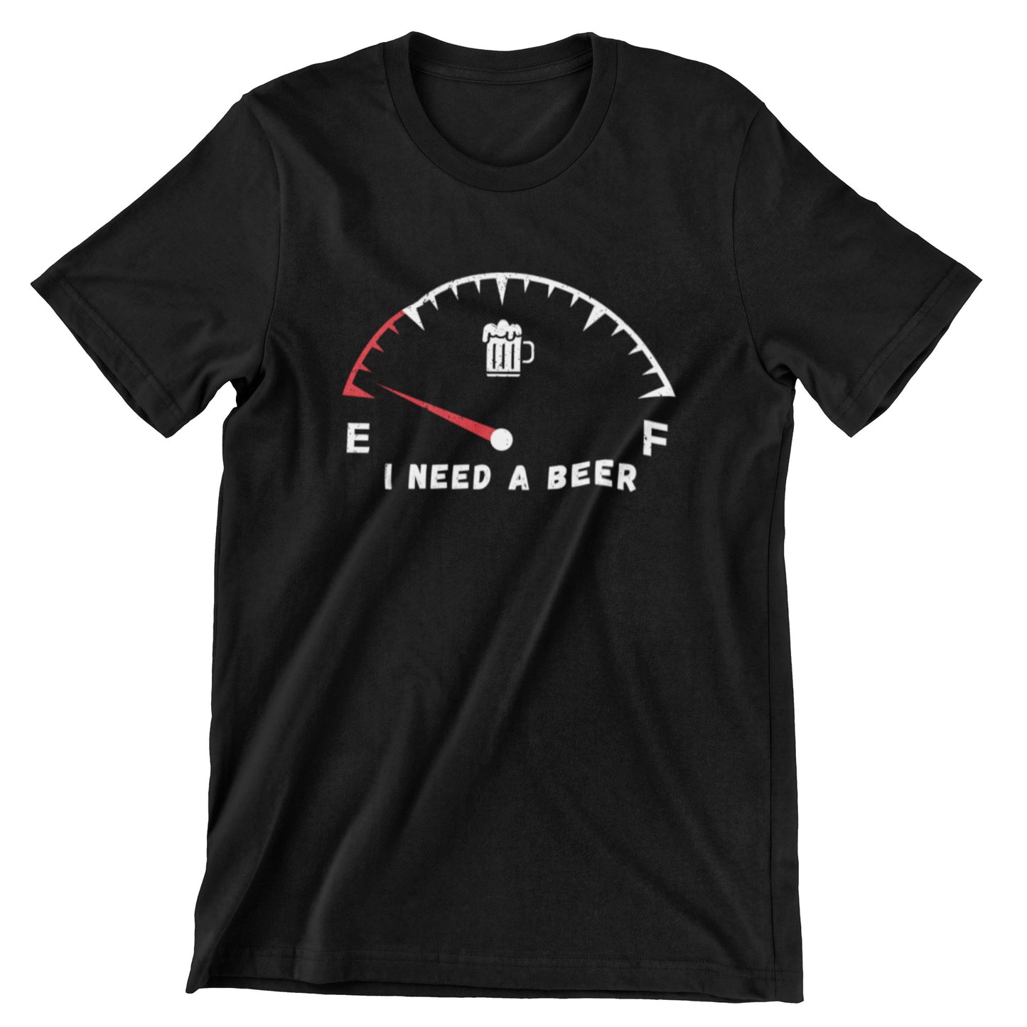 I Need a Beer T shirt Black