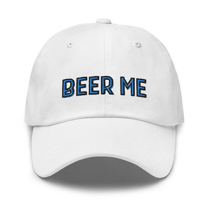 Beer Me - Dad Hat - White or Blue - HOP House - Hat