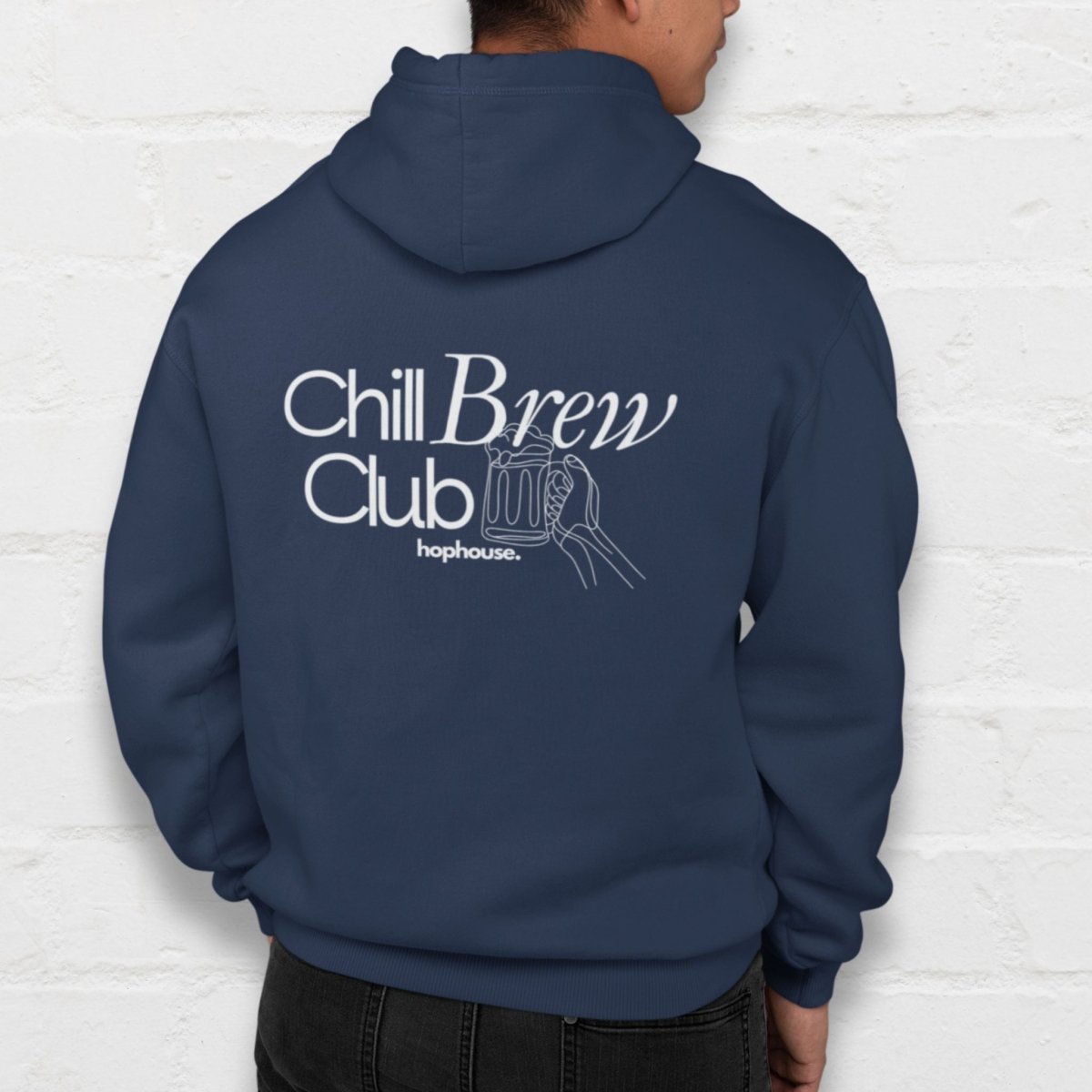 Chill Brew Club - Hoodie - Navy - HOP House - Hoodie