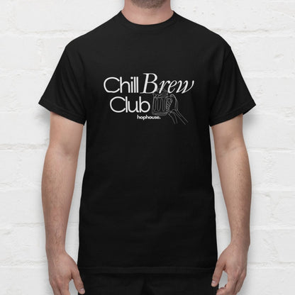 Chill Brew Club - T-Shirt - Black - HOP House - T-shirt