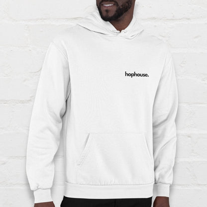 Drink Like A Monk - Hoodie - White - HOP House - Hoodie