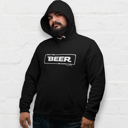 May The Beer Be With You - Hoodie - Black - HOP House - Hoodie