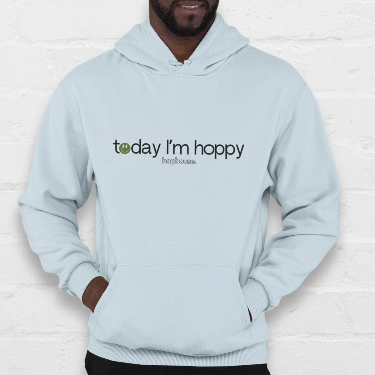 Today I'm Hoppy - Hoodie - Blue - HOP House - Hoodie